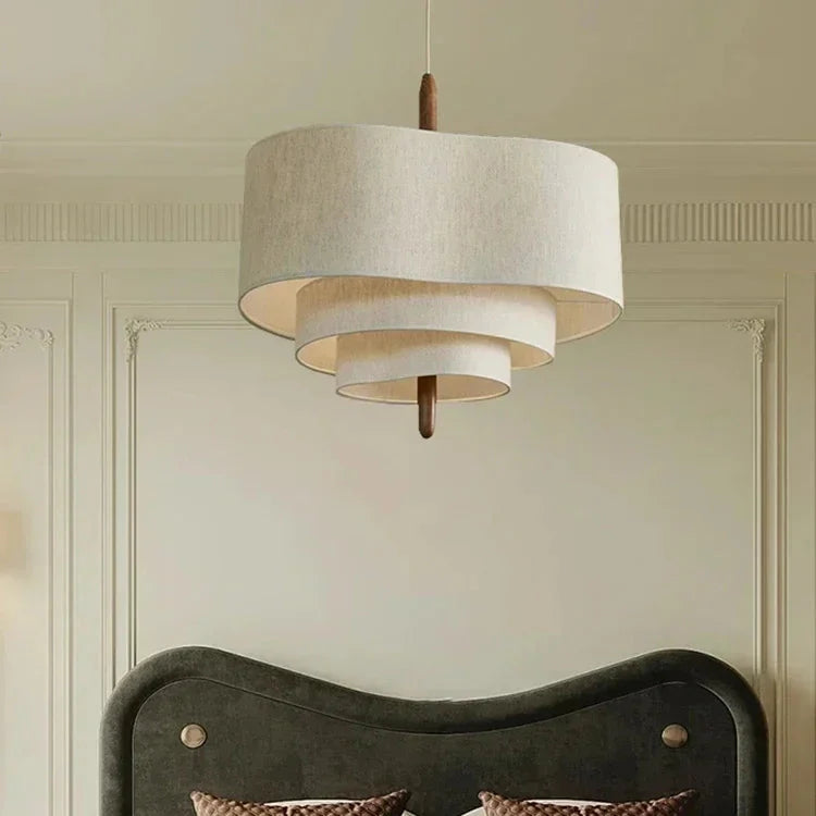 Lustre japonais en tissu Wabi Sabi