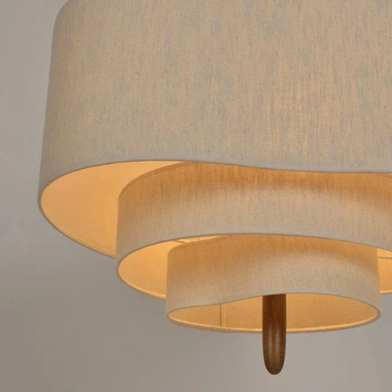 Lustre japonais en tissu Wabi Sabi