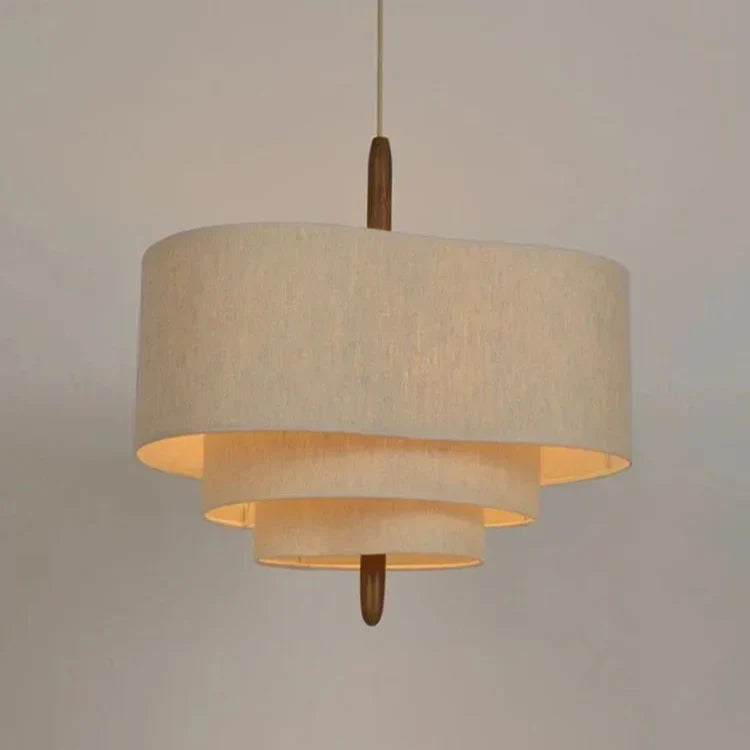 Lustre japonais en tissu Wabi Sabi