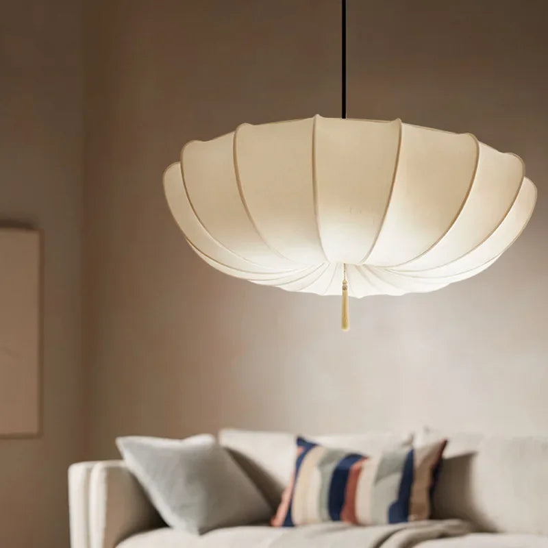 Lustre Wabi Sabi en tissu nordique