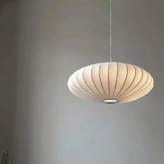 Lustre Japonais en Soie Wabi-Sabi