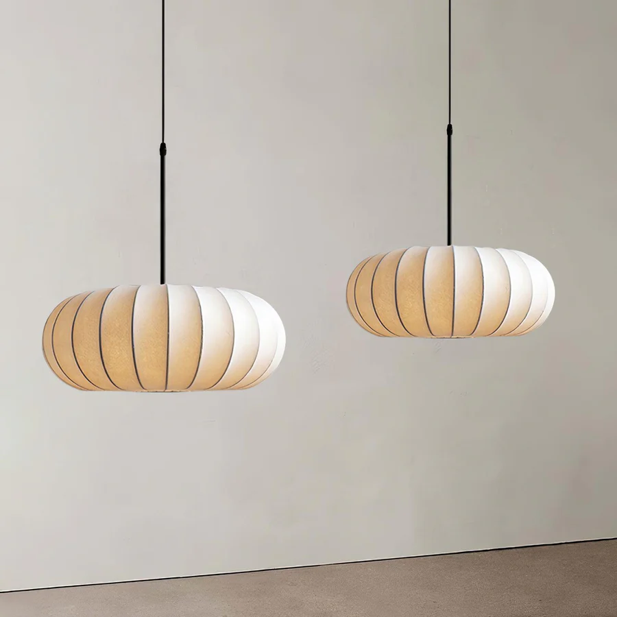 Lustre Ovale Japonais Wabi-Sabi
