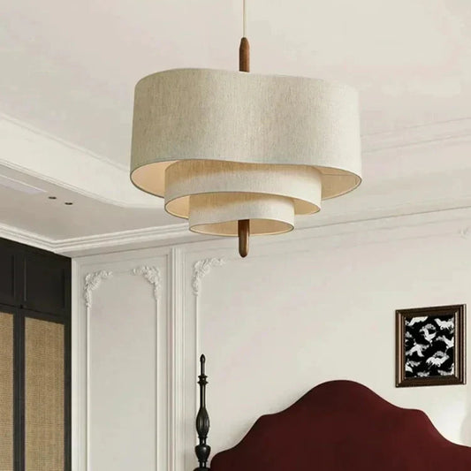 Lustre japonais en tissu Wabi Sabi